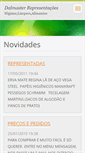 Mobile Screenshot of dalmasterrepresentacoes.webnode.com.br