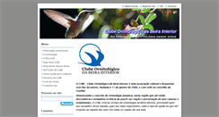Desktop Screenshot of clubeornitologicobeirainterior.webnode.com.pt
