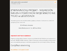 Tablet Screenshot of jolanta.webnode.sk
