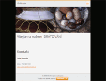 Tablet Screenshot of dratenice.webnode.cz