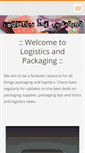 Mobile Screenshot of logisticsandpackaging.webnode.com