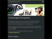Tablet Screenshot of cuttingedgephotog.webnode.com
