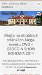 Mobile Screenshot of cz-geocoin-show.webnode.cz