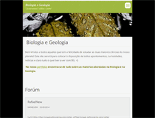 Tablet Screenshot of biogeoum.webnode.com