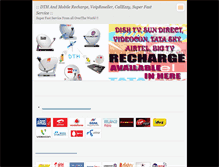 Tablet Screenshot of dthrecharge.webnode.com