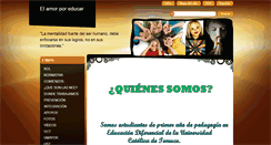 Desktop Screenshot of elamorporeducar.webnode.cl
