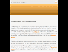 Tablet Screenshot of graduationmall.webnode.com