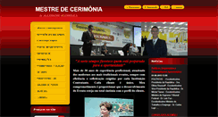 Desktop Screenshot of locutormestredecerimoniaorador.webnode.com