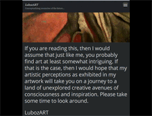 Tablet Screenshot of luboz-art.webnode.com