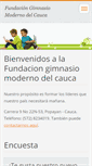 Mobile Screenshot of fundaciongmc.webnode.com.co