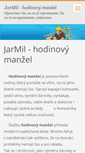 Mobile Screenshot of jar-mil.webnode.cz