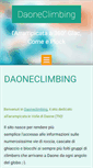Mobile Screenshot of daoneclimbing.webnode.com