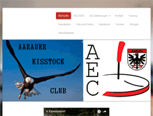 Tablet Screenshot of aarauereisstockclub.webnode.com