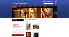 Desktop Screenshot of eurekaeventiarte.webnode.it