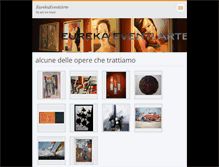 Tablet Screenshot of eurekaeventiarte.webnode.it