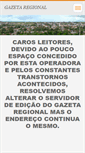 Mobile Screenshot of gazetaregionalnr.webnode.com.br