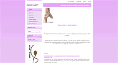 Desktop Screenshot of dancewest.webnode.com