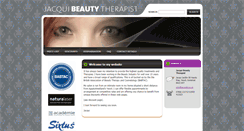 Desktop Screenshot of jaquibeauty.webnode.com