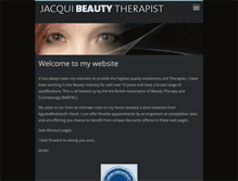 Tablet Screenshot of jaquibeauty.webnode.com