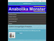 Tablet Screenshot of anabolikamonster.webnode.com