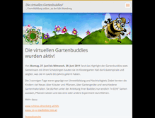 Tablet Screenshot of gartenbuddies.webnode.com