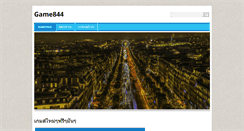 Desktop Screenshot of game844.webnode.com