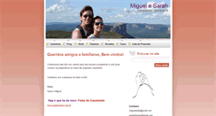 Desktop Screenshot of casamentosarahemiguel.webnode.com