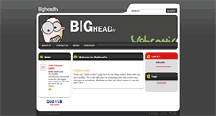 Desktop Screenshot of bigheadtv.webnode.com