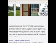 Tablet Screenshot of plastove-okno.webnode.sk