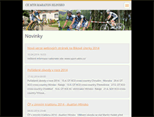 Tablet Screenshot of ckmtbmaratonhlinsko.webnode.cz