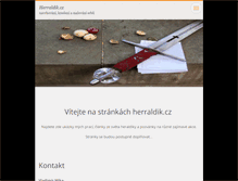 Tablet Screenshot of herraldik.webnode.cz