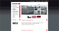 Desktop Screenshot of kontenery.webnode.cz