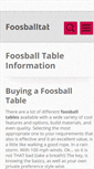 Mobile Screenshot of foosballtable.webnode.com
