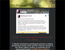 Tablet Screenshot of minkapetr.webnode.cz