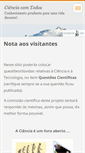 Mobile Screenshot of cienciapatodos.webnode.pt