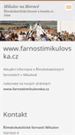 Mobile Screenshot of farnost-mikulov.webnode.cz