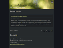 Tablet Screenshot of batistanovalianca.webnode.com.br
