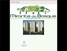 Tablet Screenshot of mirantedobosquecondominio.webnode.com.br