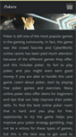 Mobile Screenshot of pokerx.webnode.sk