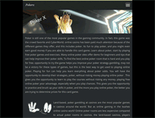 Tablet Screenshot of pokerx.webnode.sk
