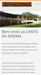 Mobile Screenshot of cantodasiriema.webnode.com.br