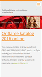 Mobile Screenshot of oriflame-cz.webnode.cz