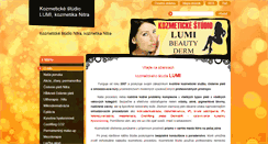 Desktop Screenshot of lumi.webnode.sk
