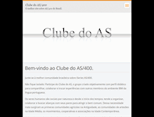 Tablet Screenshot of clubedoas.webnode.com