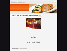 Tablet Screenshot of orientkrnov.webnode.cz
