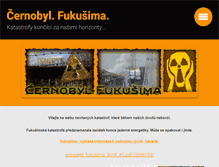 Tablet Screenshot of cernobyl-fukusima.webnode.cz