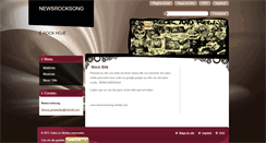 Desktop Screenshot of newsrocksong.webnode.com.br