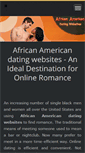 Mobile Screenshot of africanamericandatingwebsites.webnode.com