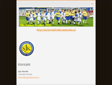 Tablet Screenshot of juniorteplice-2002.webnode.cz