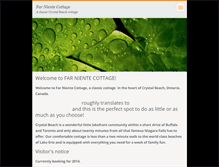 Tablet Screenshot of farnientecottage.webnode.com